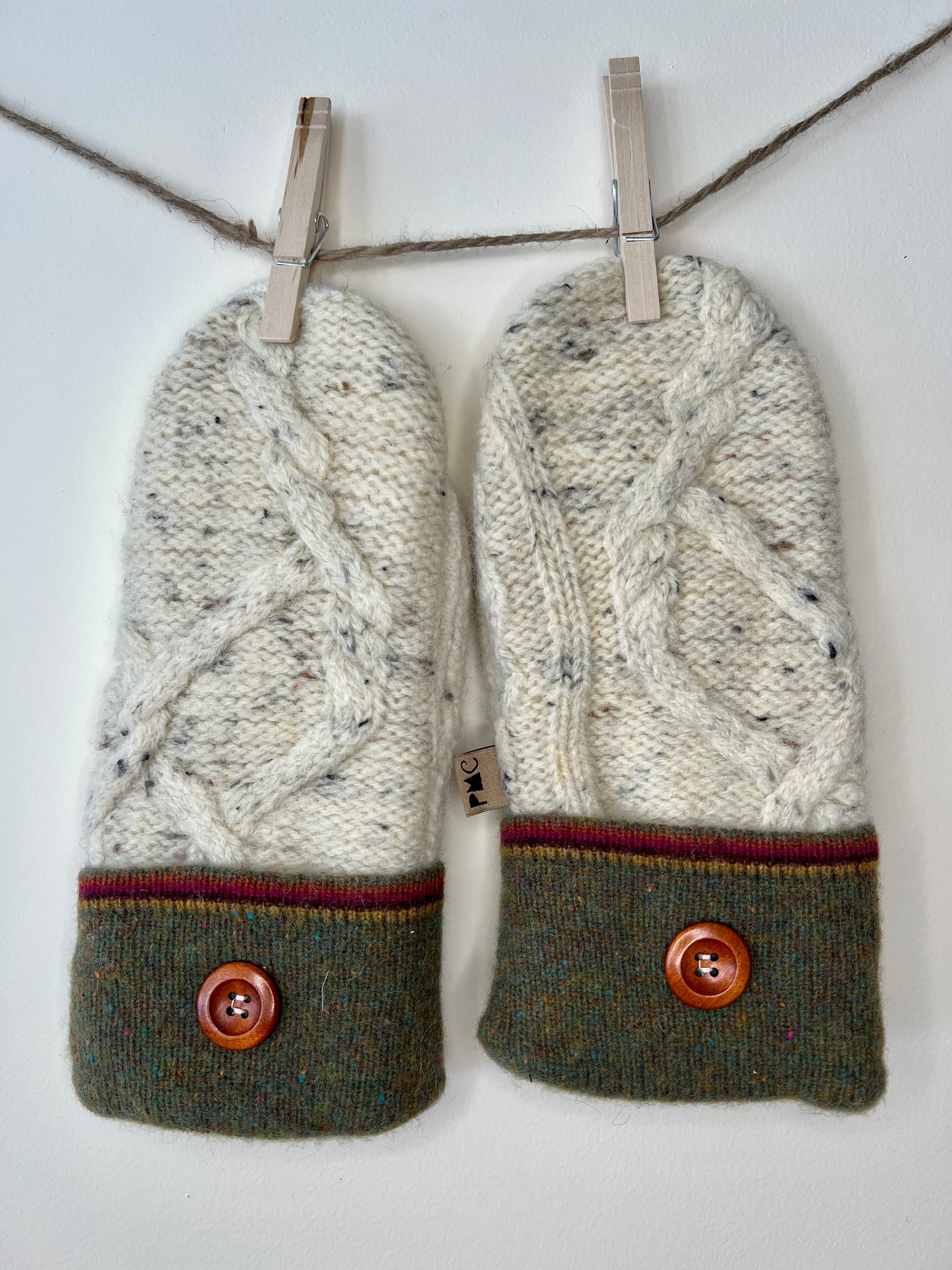 Winter Whites + Color Cuff #2